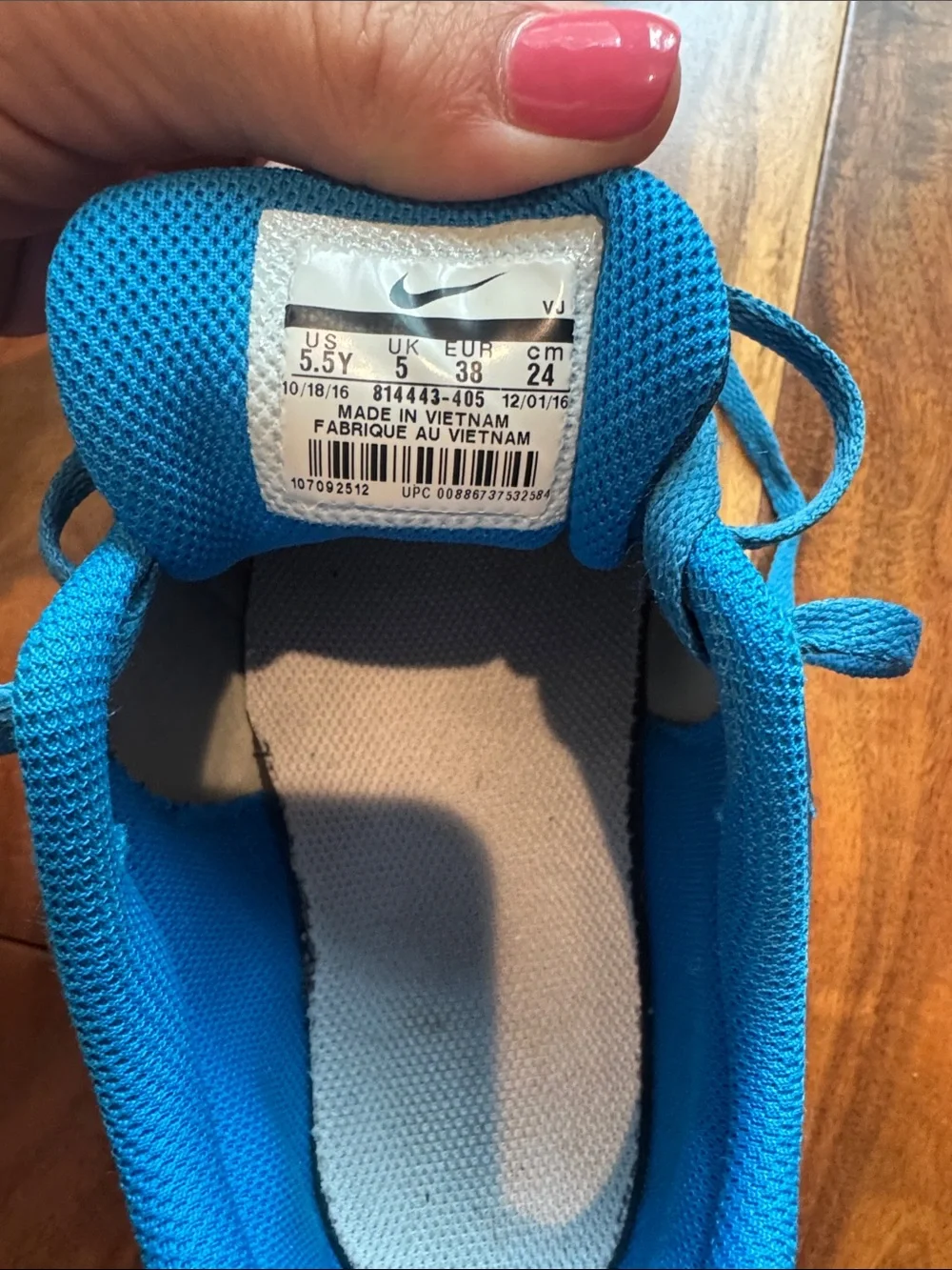 Nike Air Max Tavas GS 'Industrial Blue' Youth Size 5.5